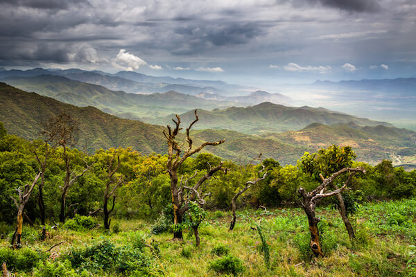 Great Rift Valley in Ethiopia