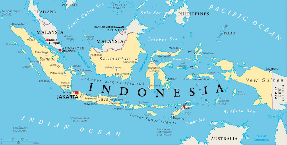 Map of Indonesia Indonesia map