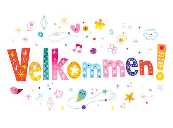 velkommen means welcome in Danish velkommen in danish: Welcome