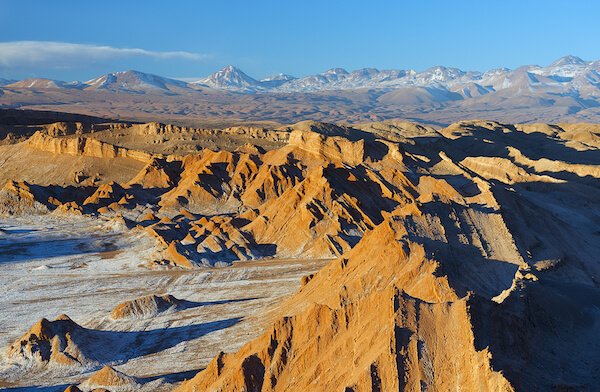 Moon Valley in the Atacama Desert