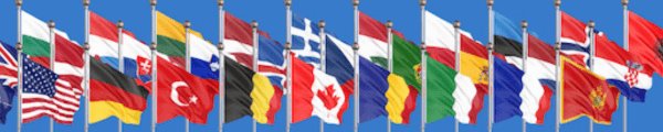 various country flags countries of the world
