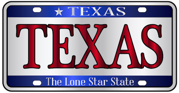 texas numberplate mock up texas numberplate
